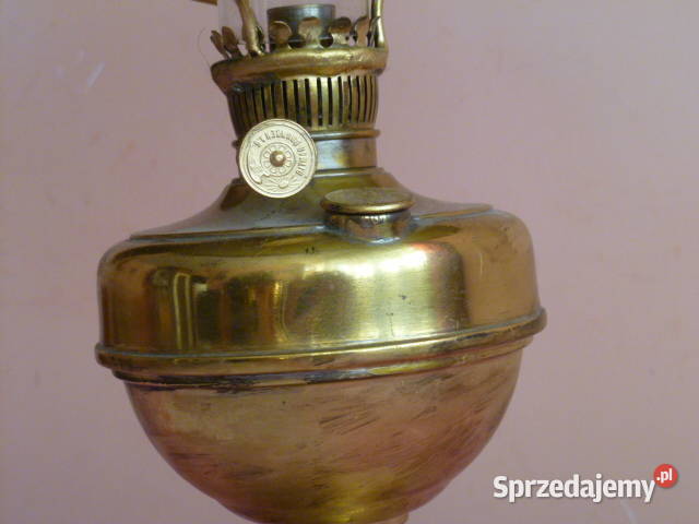 Lampa naftowa stołowa retro