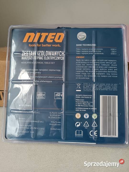 Śrubokręty elektryczne zestaw 7 w opakowaniu sprzedam