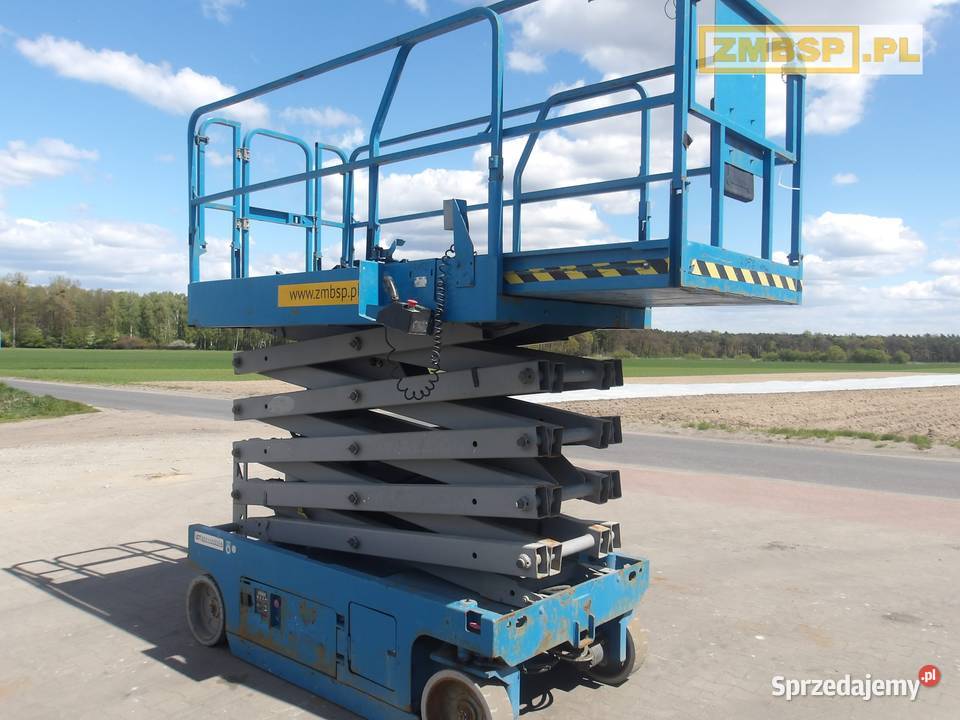 Podnośnik nożycowy zwyżka 12m Genie GS3246 Rok produkcji 2014 Motoryzacja Pleszew