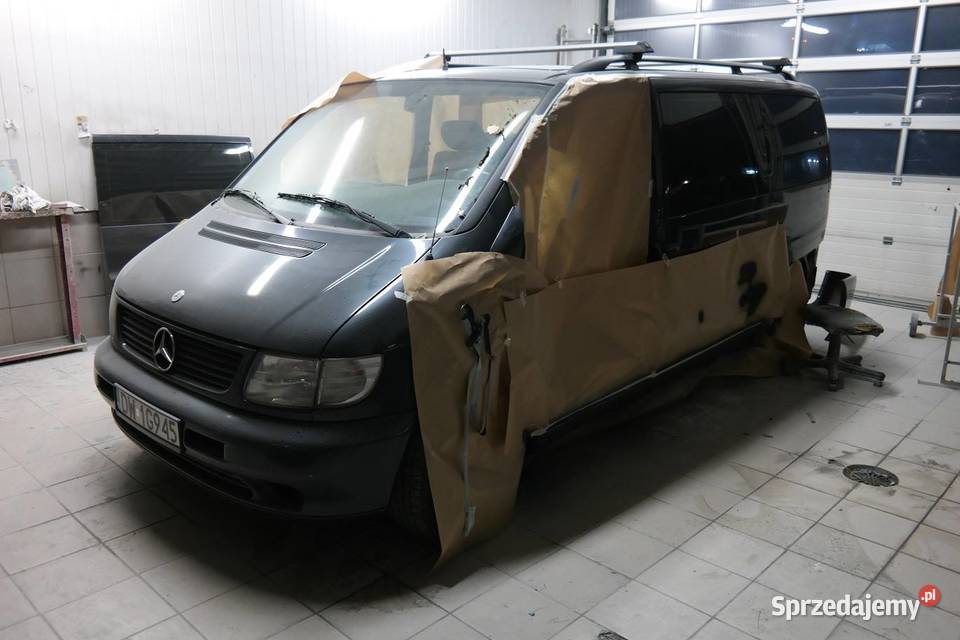 Mercedes Vito Vklasa w638 7 osób skórzane fotele Wrocław sprzedam