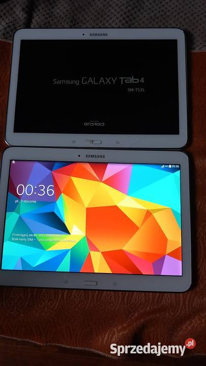Tanio 2 tablety Samsung Tab 4 Samsung Tablety i palmtopy Łódź