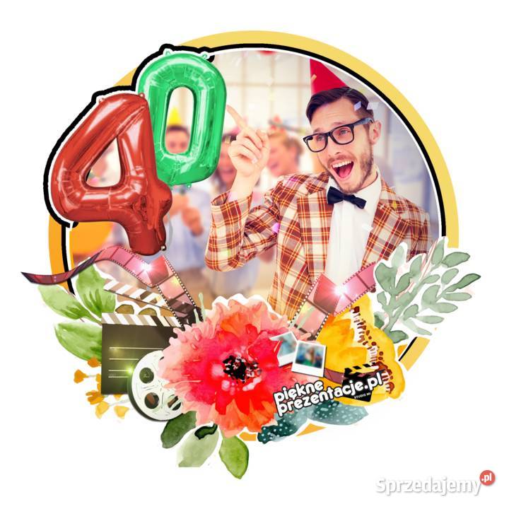 Film na 40 urodziny Super Prezent Śluby, wesela, przyjęcia mazowieckie Warszawa