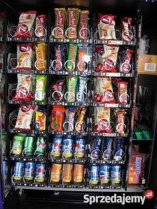 Automat sprzedający przekąski automat vendingowy Kraków