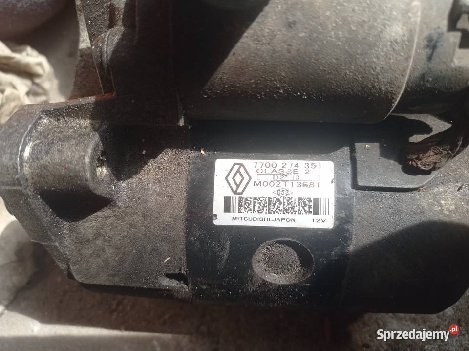 Rozrusznik Renault 7 700 274 351 Szklarka Myślniewska