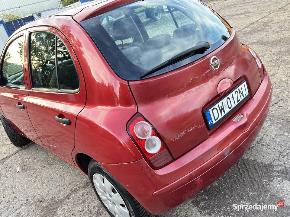Nissan micra lift 12 138 klima 1 właściciel w VAT marża dolnośląskie Wrocław