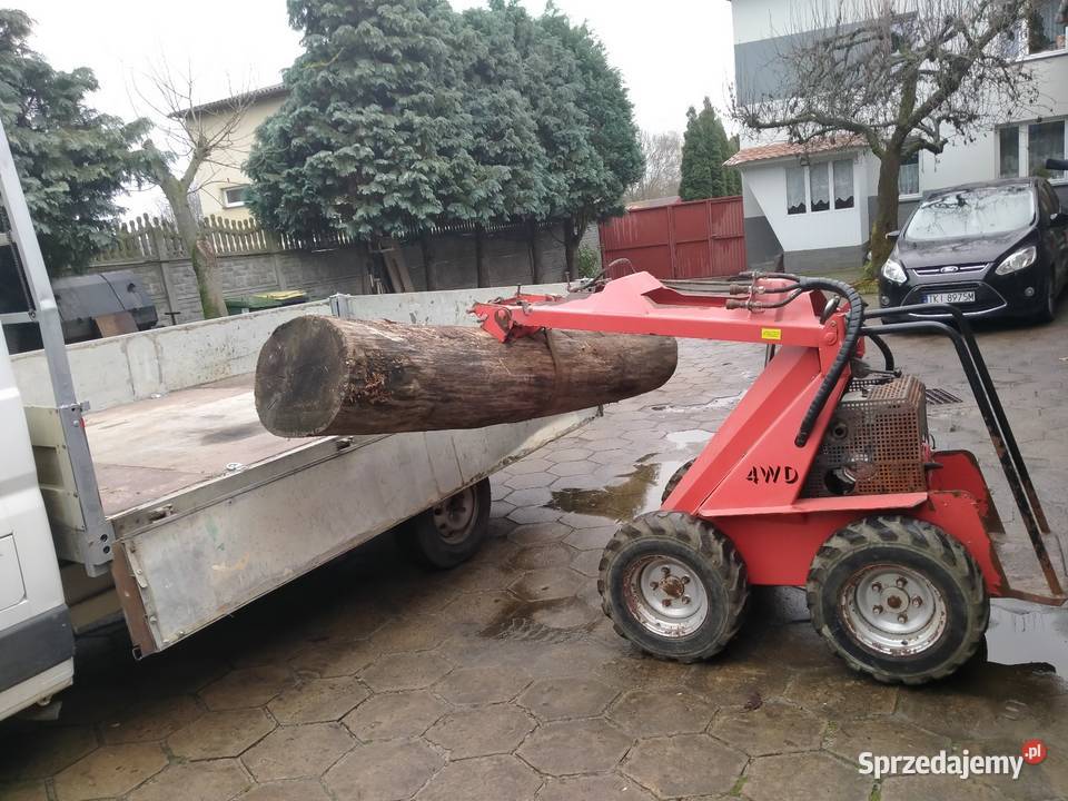 Mini ładowarka afa rock avant w zestawie łyzka