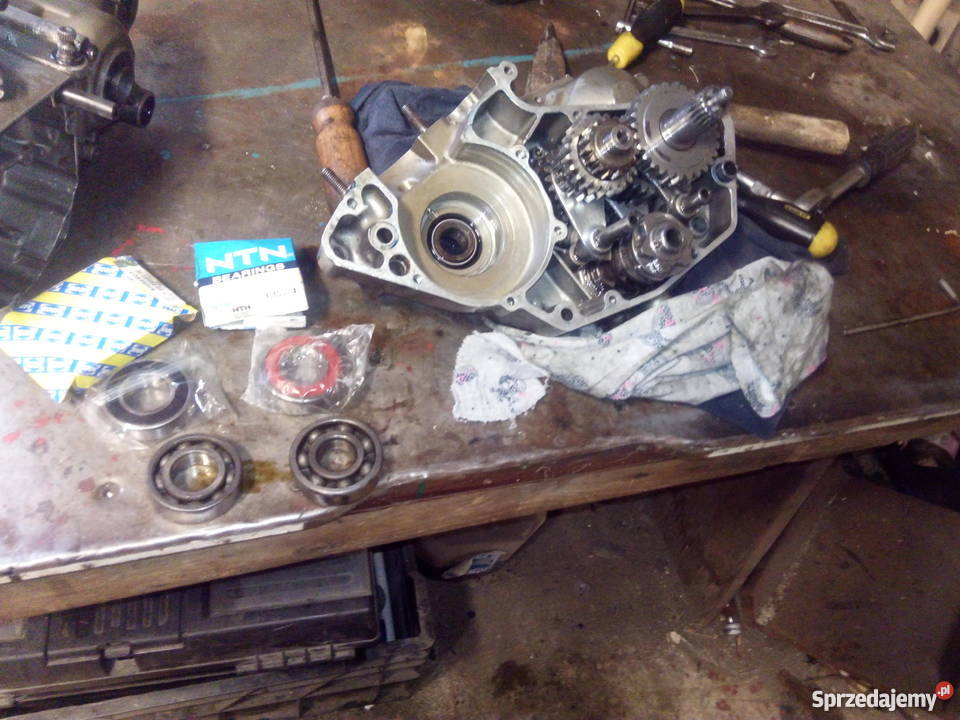 Silnik suzuki rm części cross skrzynia Górki sprzedam