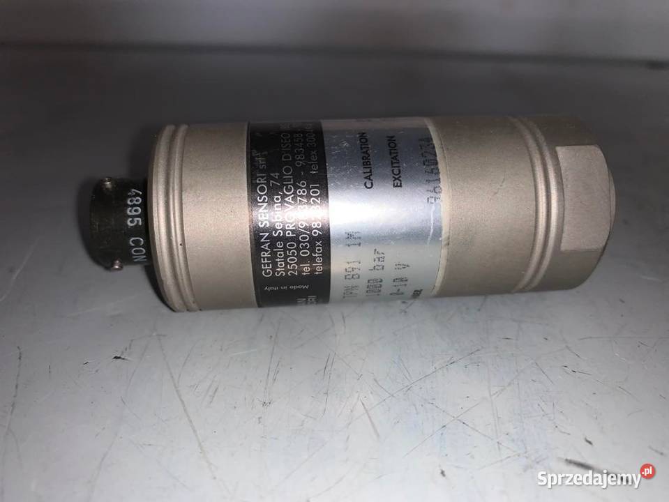 Gefran TPN 891 1M Pressure transducer 1000bar Warszawa