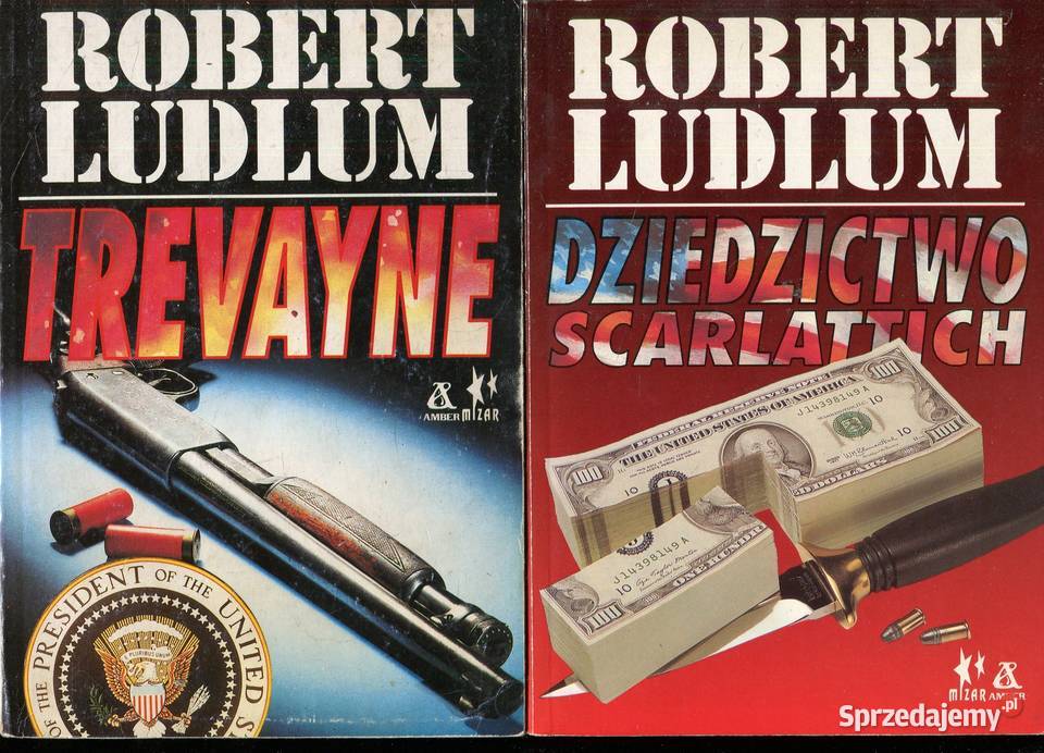 Dziedzictwo Scarlatich Trevayne Robert Ludlum zachodniopomorskie Szczecin