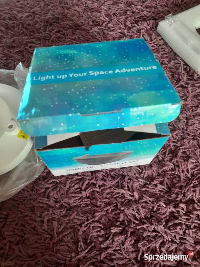 Projektor gwiazd rzutnik Space lampka nocna LED małopolskie Wieliczka