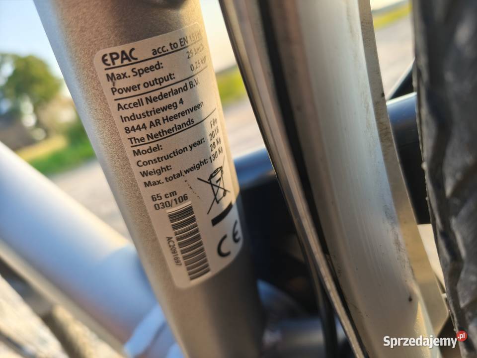 Parka rowerów elektrycznych Sparta F8E Damski Bralin
