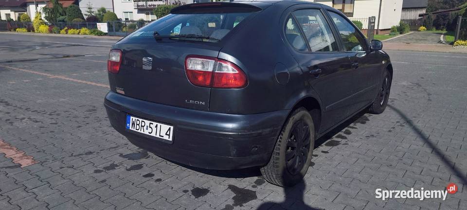 Seat Leon 1 2001 klima Rok produkcji 2001 mazowieckie Stromiec