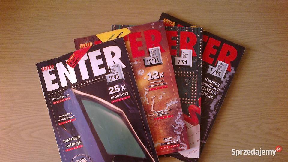 Czasopismo ENTER 92 93 91 94 Szczecin