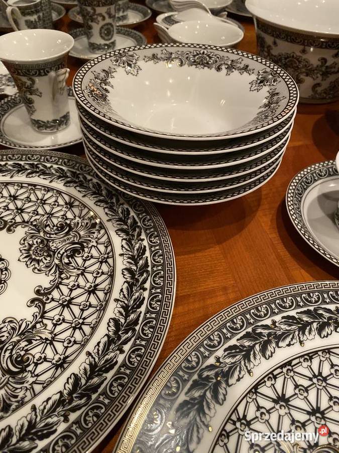 Porcelana Rosenthal Versace Marqueterie 145 el dolnośląskie Bystrzyca Kłodzka