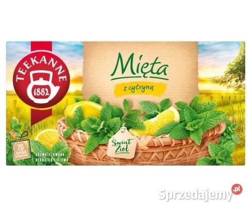 Herbata ziołowa Teekanne mięta malina mięta Stare Miasto