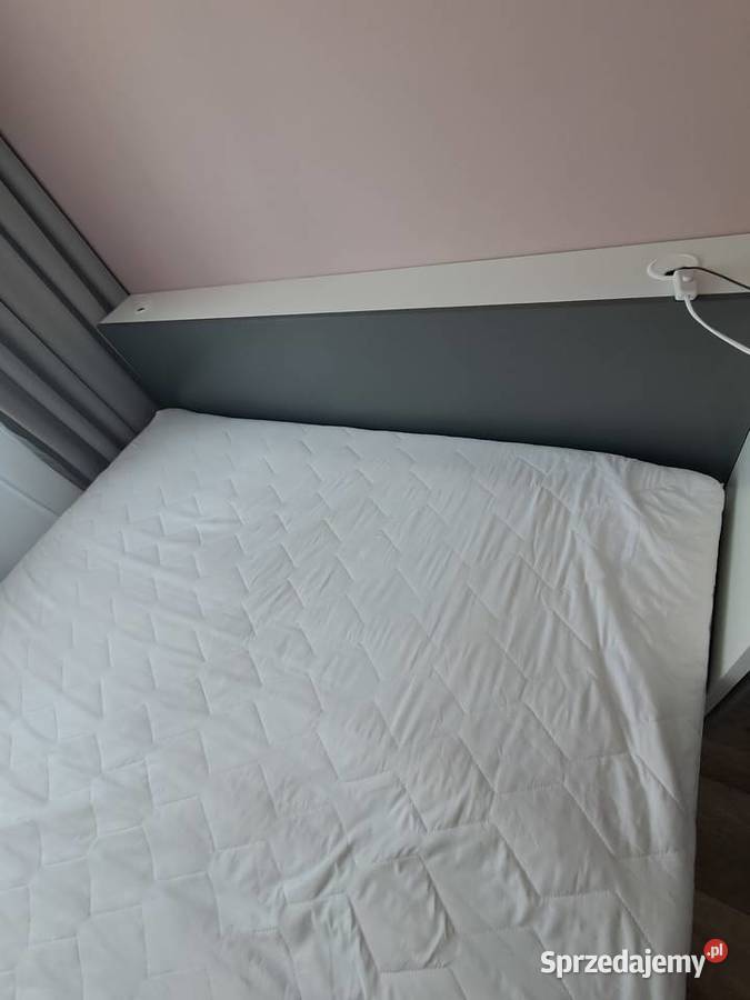 Łóżko sypialniane z materacem 160x200 lubelskie Puławy