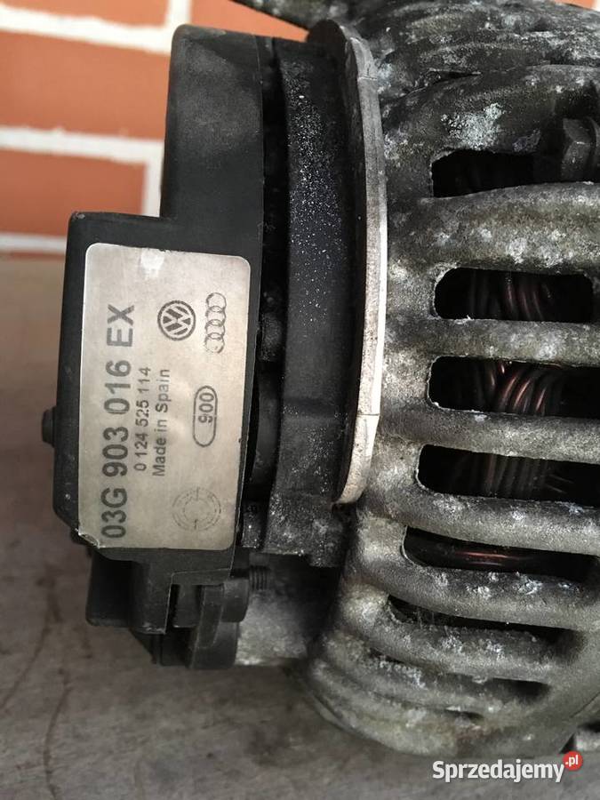ALTERNATOR AUDI 20TDI VW SKODA SEAT 03G903016E Szczecin