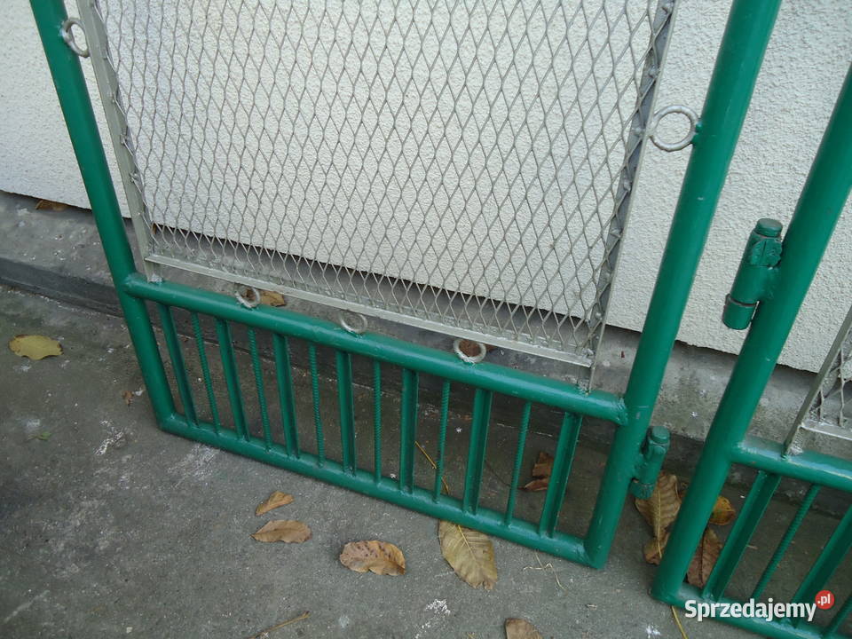 Brama na posesje 3 szkrzydła stalowa używana Nowy Sącz