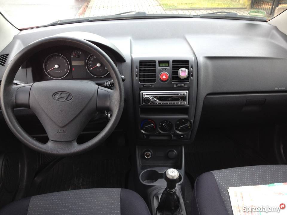 Hyundai Getz 11 Benzyna 5D 2006r Lift Klima Gostyń