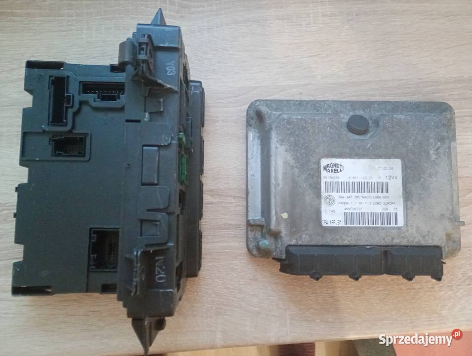 Fiat Panda 2005 11 Komputer zestaw startowy BCM Pozostałe