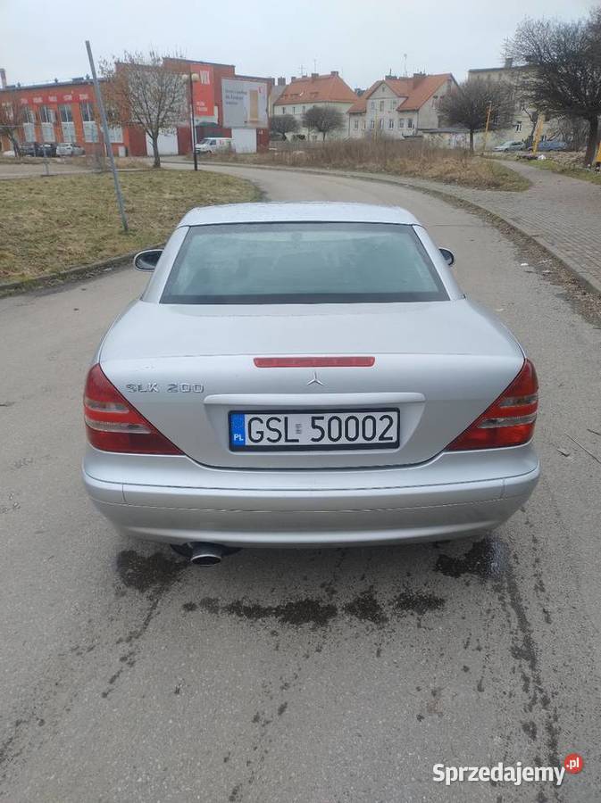 Mercedes Benz Slk 170 20 B Kompresor 2001r Lift Elbląg