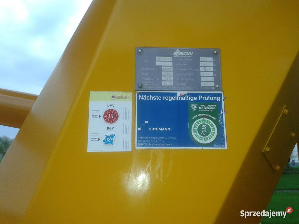 Man 8163 Bison TKA 30 wumag podnosnik koszowy Rok produkcji 2000 sprzedam