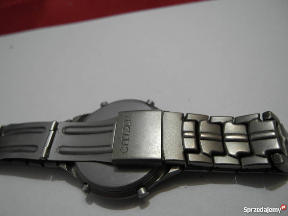 6870h31179 Citizen Titanium oryg Chronograph męskie Wągrowiec