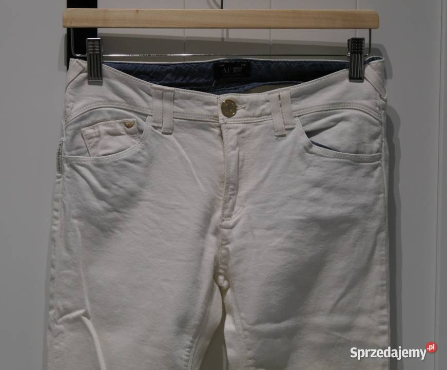 Armani Jeans świetne spodnie cyrkonie 36 S Wrocław