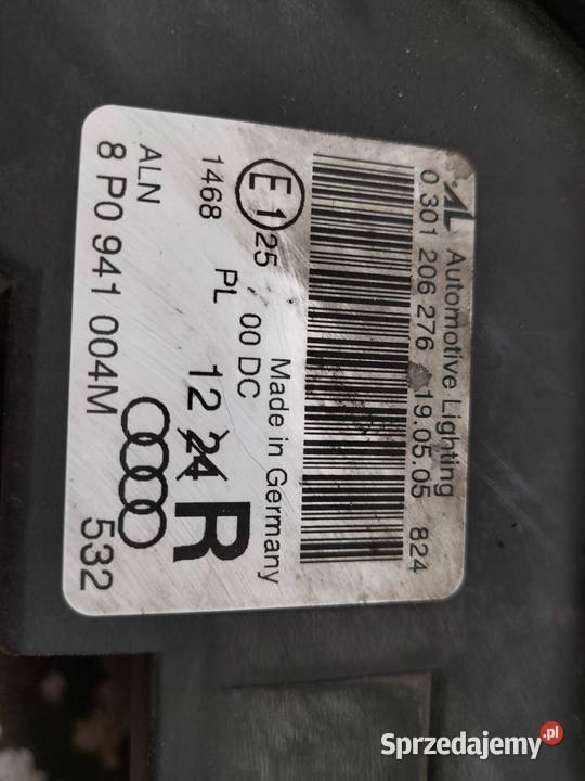 LAMPA PRZÓD PRAWA XENON EU KOMPLETNA PRZED LIFT