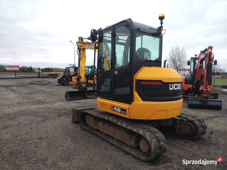 Minikoparka JCB 48z1 2017r 3500mtg hydrauliczne Ryżki