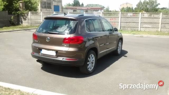 VW Tiguan 20 TDI DSG zadbany kupiony w Łódź