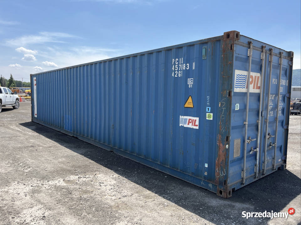 Kontener morski 40 Plus Transport Rozładunek Szczecin