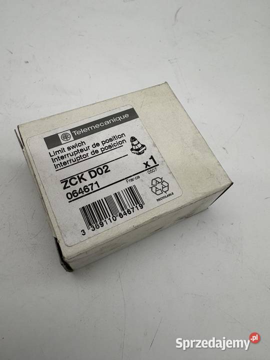Telemecanique ZCKD02 Głowica wyłącznika Pozostałe mazowieckie sprzedam