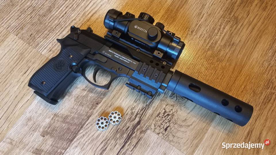 Pistolet wiatrówka Beretta M92 FS XX Treme 45 mm Sporty strzeleckie i myślistwo Węgierki
