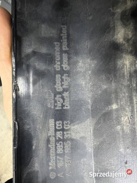 spoiler dyfuzor zderzaka tył mercedes gle ii Radom