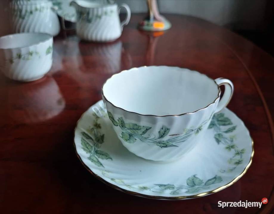 Filiżanka z talerzykiem Greenwich MINTTON Made pomorskie