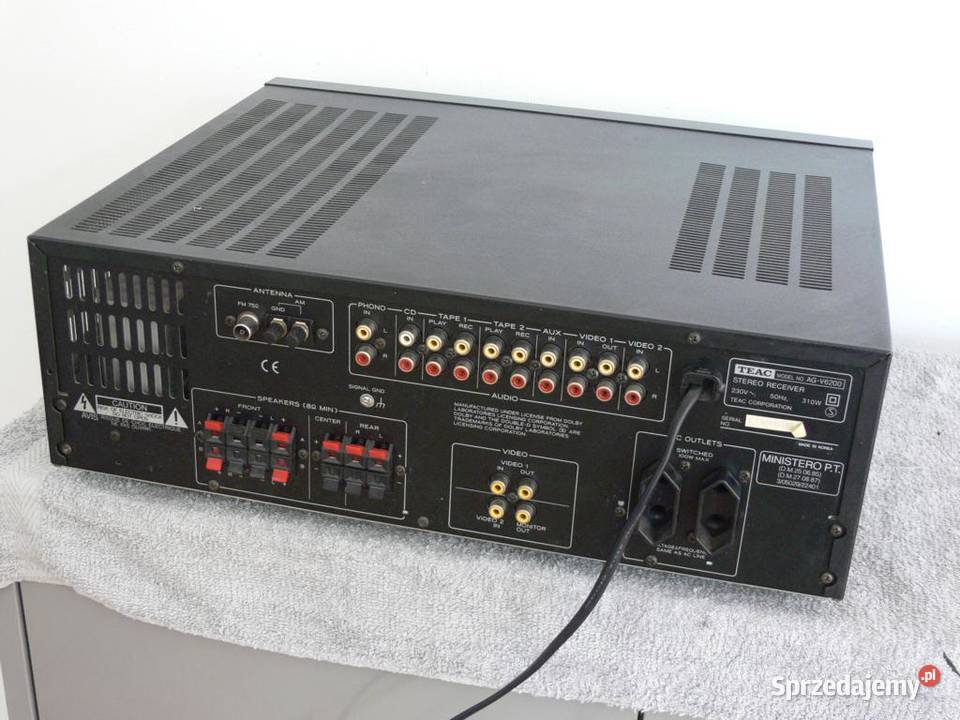 Amplituner TEAC AGV6200 mocny 310 wat WYSYŁKA sprzedam