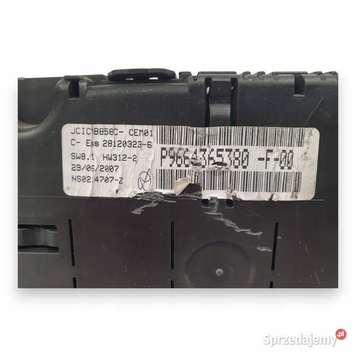 LICZNIK ZEGARY P9664365380F Citroen C4 Picasso lubelskie Chełm