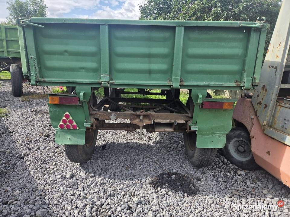 Przyczepa rolnicza Autosan D44 35t transport Złoczew