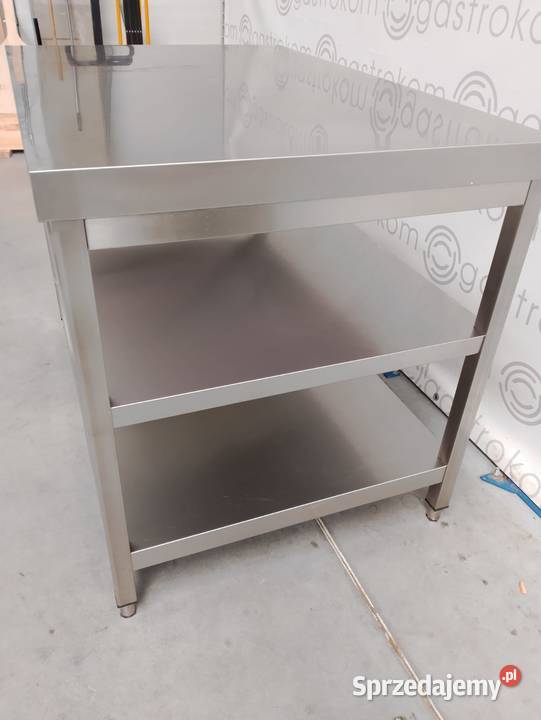Stół centralny z 2 półkami  120x80x85 dolnośląskie Wrocław