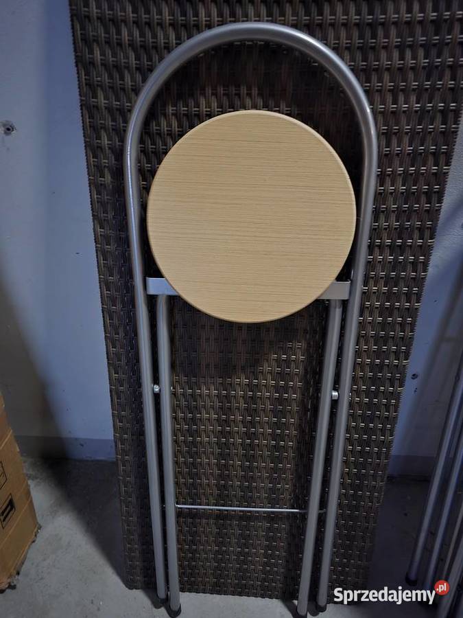 Stołek barowy składany