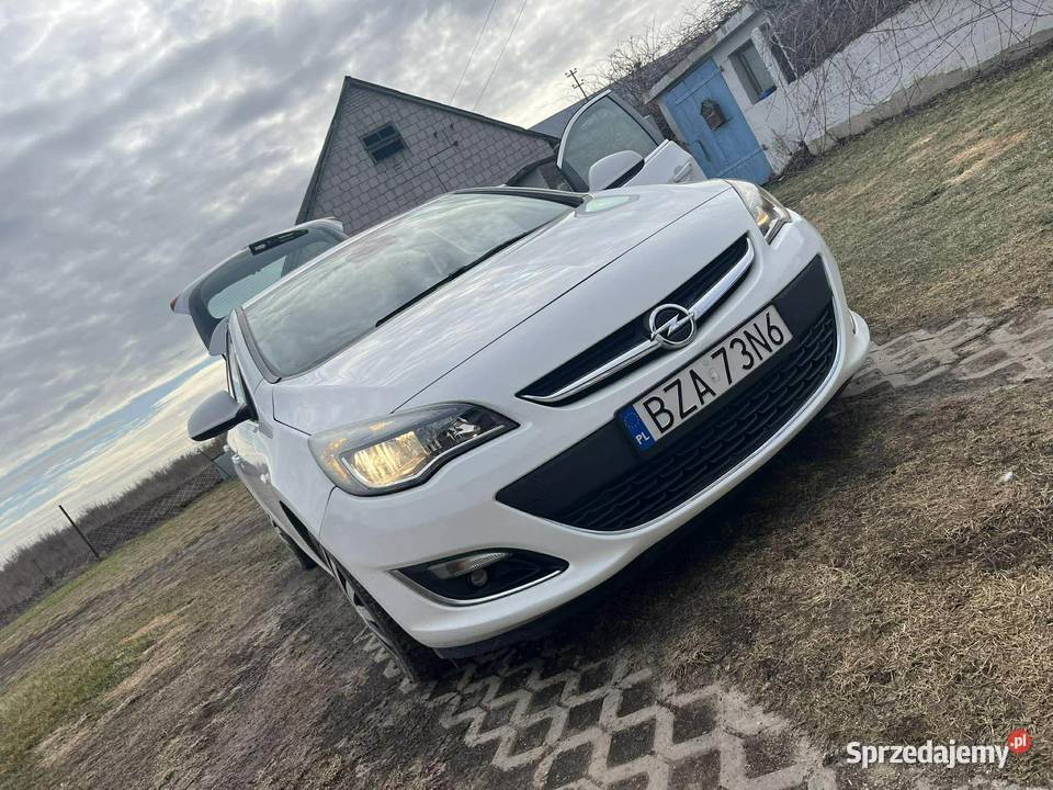 Opel Astra J 14t 2013 1364cm3 Zambrów