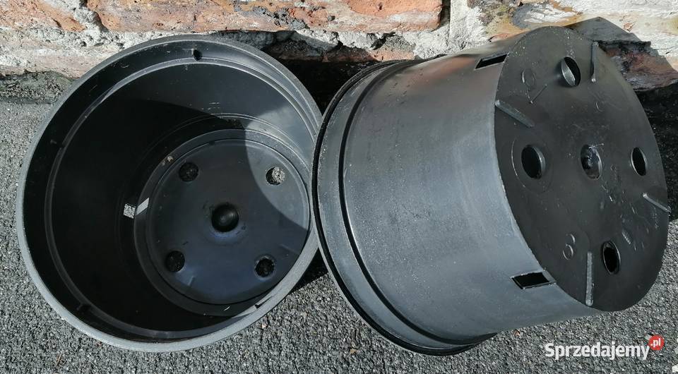 Doniczki produkcyjne czarne 3L 20 TWARDE 3 L Siewierz sprzedam
