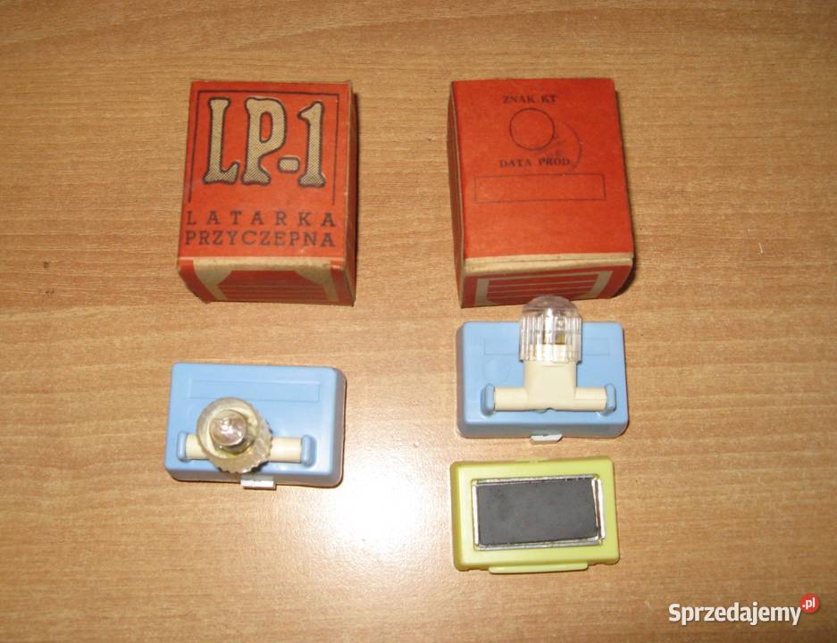 Latarka przyczepna LP1 z PRL Latarki i oświetlenie sprzedam