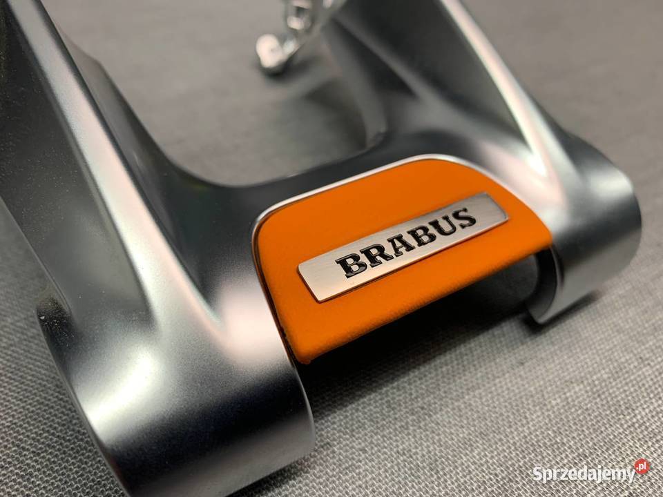 EMBLEMAT ZNACZEK LOGO skóra BRABUS na kierownicę Chełm