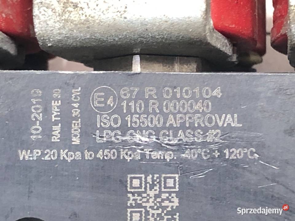 WTRYSKI DO GAZU LPG 67R010104 WTRYSK GAZU GAZOWY
