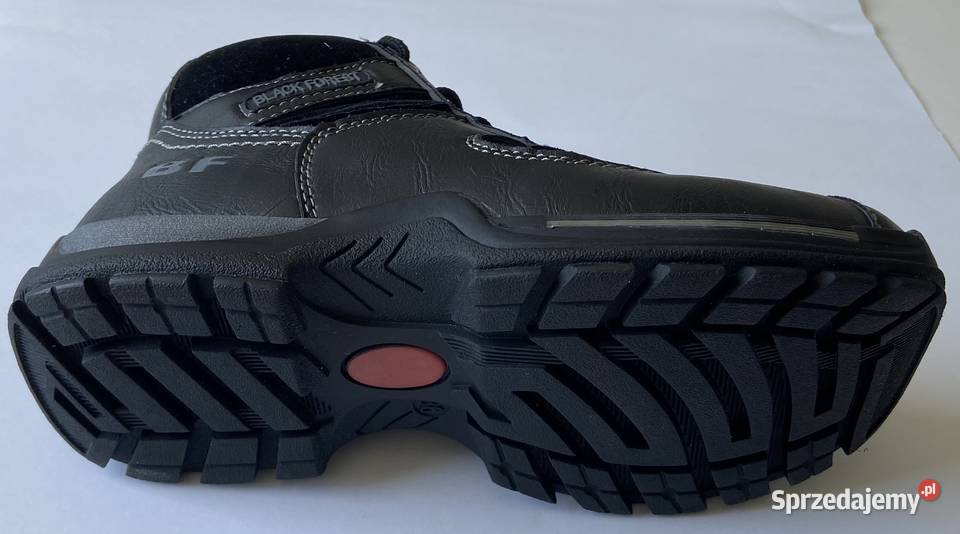 Czarne młodzieżowe ocieplane buty rozmiar 36 mazowieckie Żyrardów