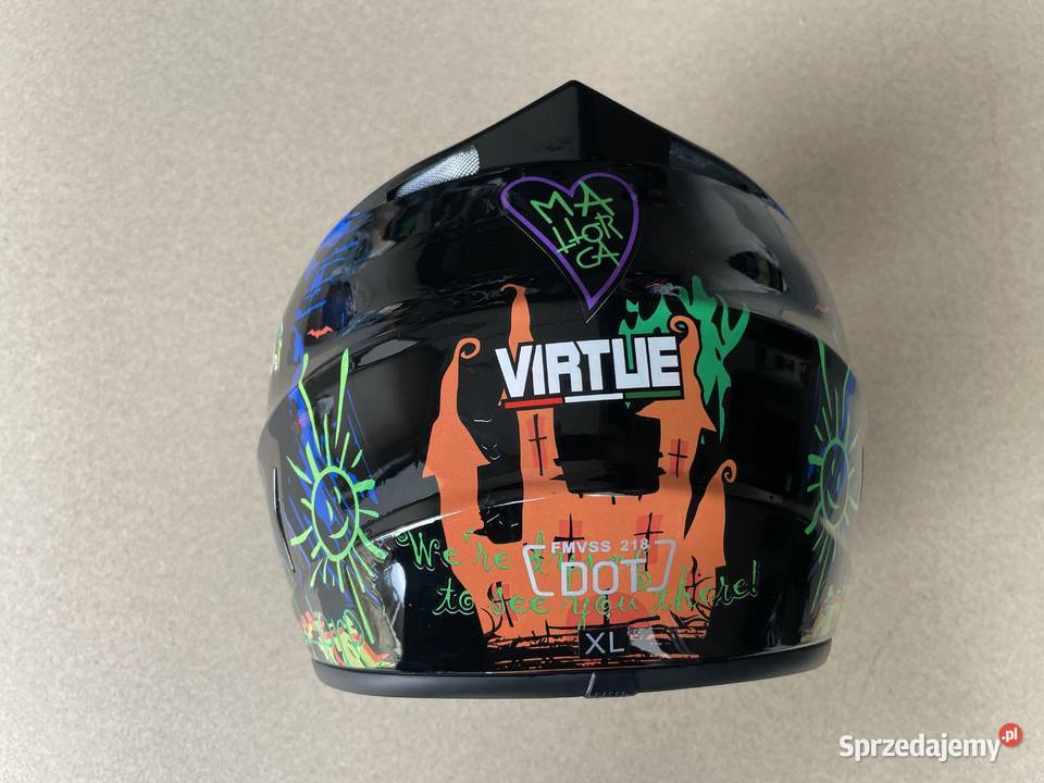 Kask motocyklowy enduro cros off road nowy XL Rozmiar XL dolnośląskie Jelcz-Laskowice