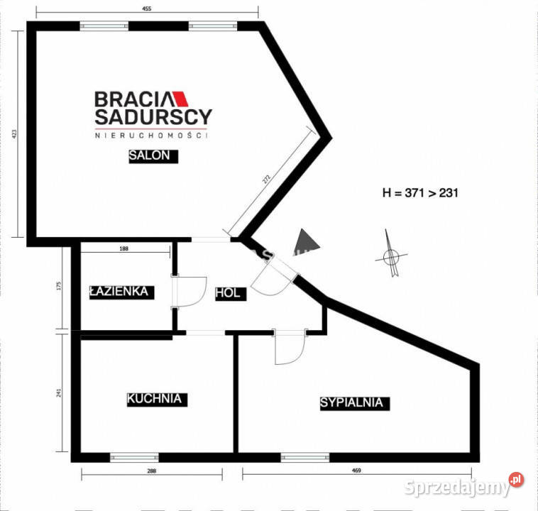 Mieszkanie Kraków 368m2 2pokojowe Nieruchomości