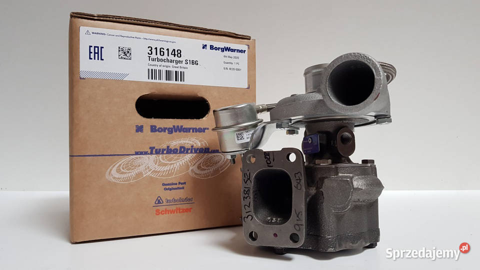 Nowa turbosprężarka SCHWITZER 312193K 312193 Turbosprężarki sprzedam